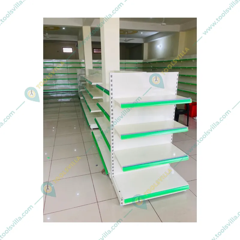 Premium Quality 5 x 3 Feet 4 Shelves End Cap Rack